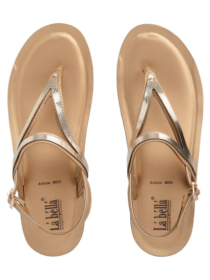 Labella Women's Sandal With Slip-On For MI02