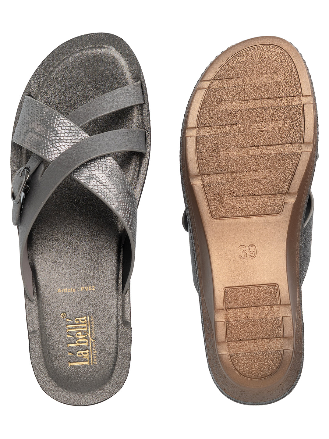 Labella Women's Sandal With Slip-On For PV02