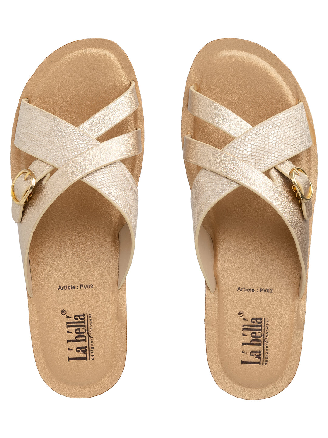 Labella Women's Sandal With Slip-On For PV02