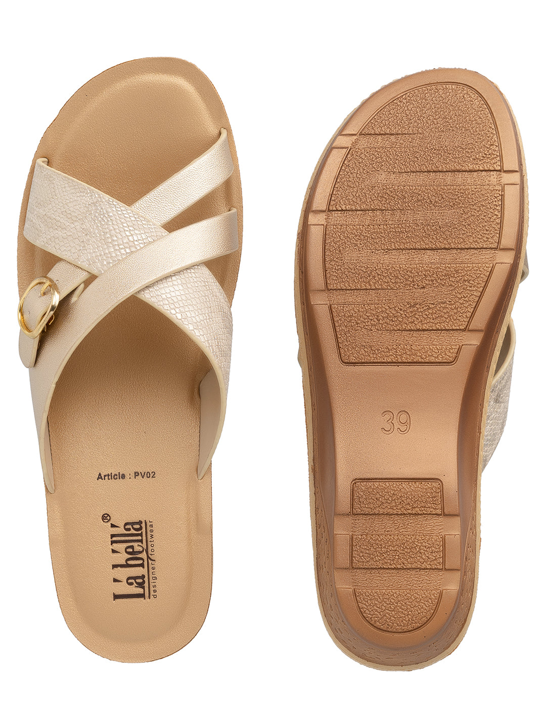 Labella Women's Sandal With Slip-On For PV02